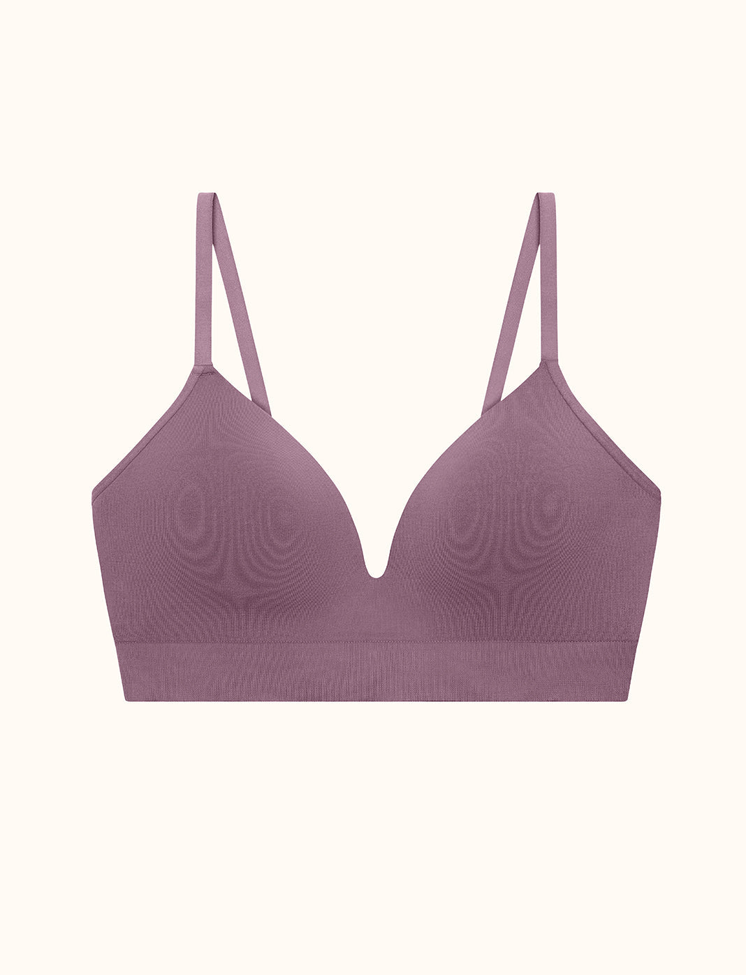 Form Seamless V-Neck Wireless Bra - Dusk - Nylon/Spandex -Thirdlove