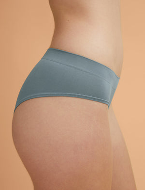 Form Seamless Hipster - Grey Mist - Nylon/Spandex - ThirdLove,modelQQ
