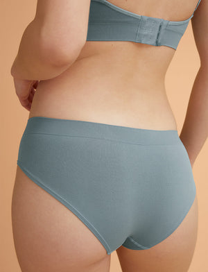 Form Seamless Hipster - Grey Mist - Nylon/Spandex - ThirdLove,modelQQ