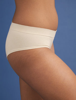 Form Seamless Hipster - Oatmeal Heather - Nylon/Spandex - ThirdLove,modelX