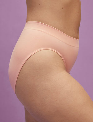 Form Seamless High-Leg Bikini - Ballet - Nylon/Spandex - ThirdLove,modelFF