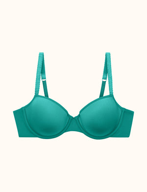 24/7® Classic T-Shirt Bra, Spruce - Thirdlove - Nylon/Spandex