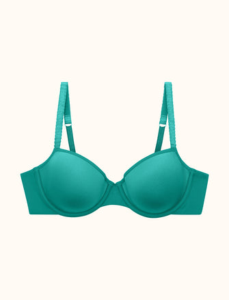24/7® Classic T-Shirt Bra, Spruce - Thirdlove - Nylon/Spandex