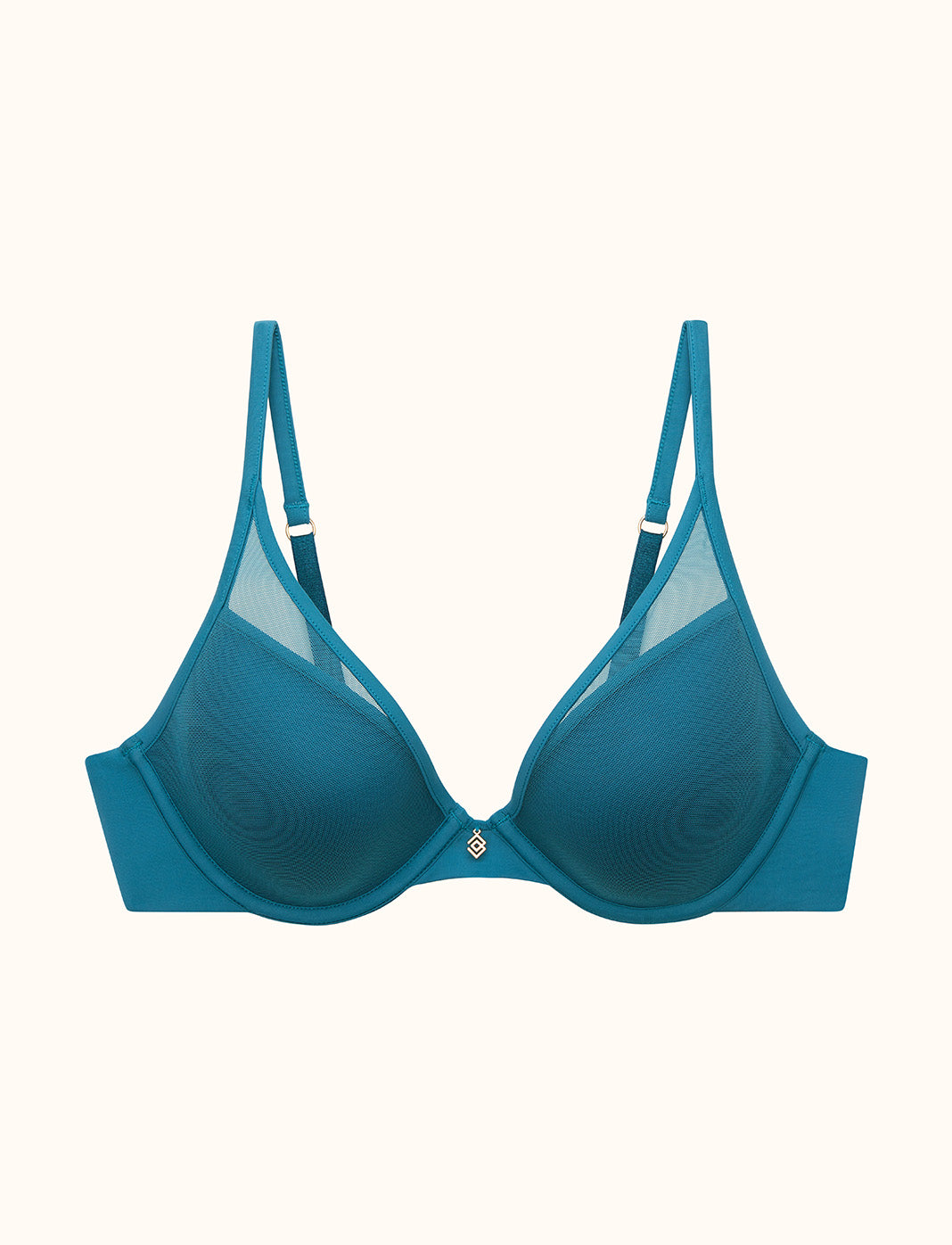 24/7® Classic Uplift Plunge Bra, Deep Teal - Thirdlove - Nylon/Spandex