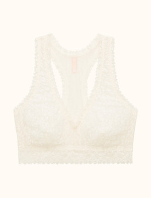 Everyday Lace Racerback - Sea Salt - Nylon/Spandex -Thirdlove