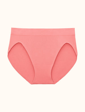 Form Seamless High-Leg Bikini - Winter Coral - Nylon/Spandex -Thirdlove