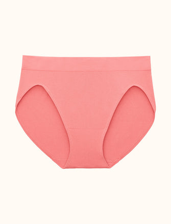 Form Seamless High-Leg Bikini - Winter Coral - Nylon/Spandex -Thirdlove