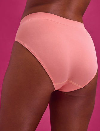 Form Seamless High-Leg Bikini - Winter Coral - Nylon/Spandex -Thirdlove