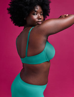 24/7® Classic T-Shirt Bra, Spruce - Thirdlove - Nylon/Spandex,model6