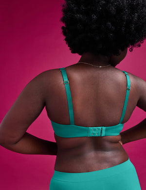 24/7® Classic T-Shirt Bra, Spruce - Thirdlove - Nylon/Spandex,model6