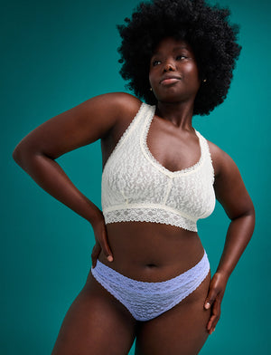 Everyday Lace Racerback - Sea Salt - Nylon/Spandex -Thirdlove