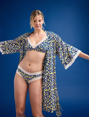 WonderKnit™ Bikini - Leopard - Cotton/Modal/Spandex -Thirdlove