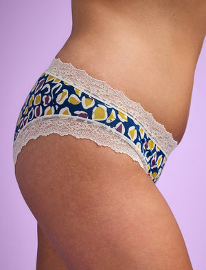 WonderKnit™ Bikini - Leopard - Cotton/Modal/Spandex - ThirdLove,modelUU