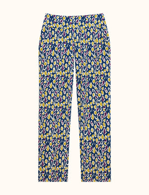 WonderKnit™ Straight Leg Pant - Leopard - Cotton/Modal/Spandex -Thirdlove