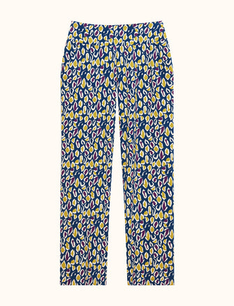 WonderKnit™ Straight Leg Pant - Leopard - Cotton/Modal/Spandex -Thirdlove