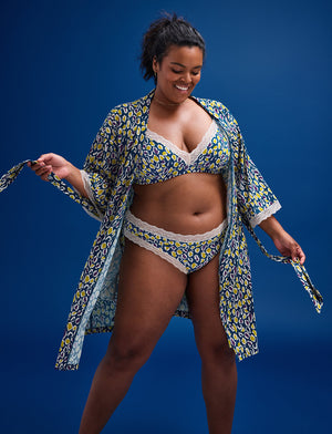 WonderKnit™ Bikini - Leopard - Cotton/Modal/Spandex -Thirdlove