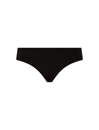 Kit Undergarments Seamless Brief in Onyx, 63% nylon, 37% spandex