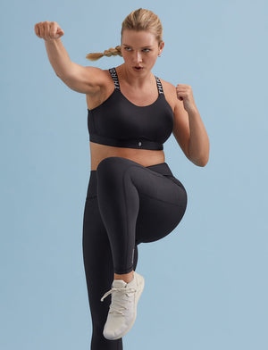 Kinetic Impact Sports Bra, Black - Thirdlove - Polyester/Spandex,modelFF