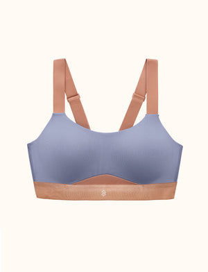 Kinetic Impact Sports Bra - ThirdLove - Polyester/Spandex- Blue Granite,modelSS