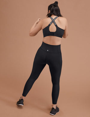 Kinetic Performance Pocket Legging - Black - Polyester/Spandex -Thirdlove
