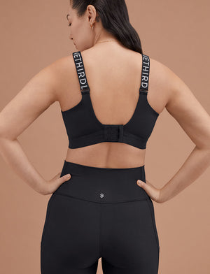 Kinetic Impact Sports Bra, Black - Thirdlove - Polyester/Spandex,modelSS