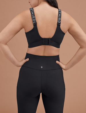 Kinetic Performance Pocket Legging - Black - Polyester/Spandex -Thirdlove