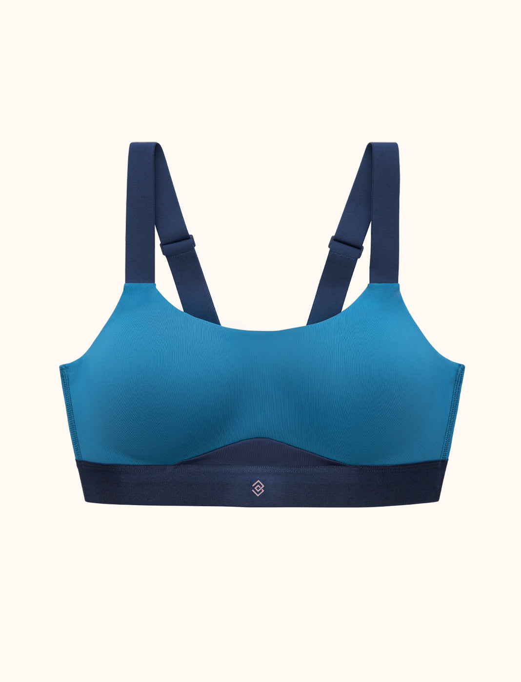Kinetic Impact Sports Bra - ThirdLove - Polyester/Spandex-Midnight Teal,modelUU