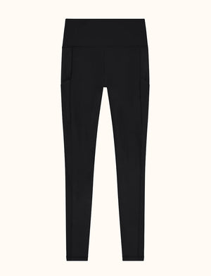 Kinetic Performance Pocket Legging - Black - Polyester/Spandex -Thirdlove