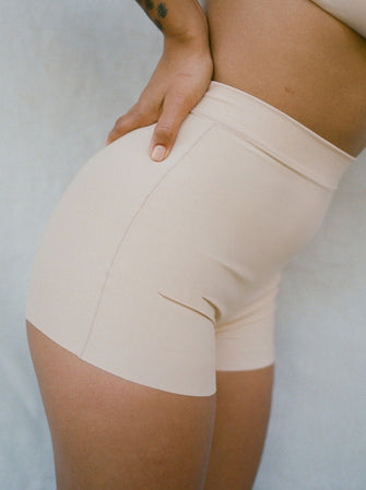 Kit Undergarments Tap Short in Sand, 63% nylon, 37% spandex