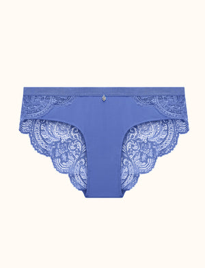 Lace Back Cheeky - Denim - Nylon/viscose/spandex - ThirdLove,modelEE