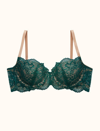 24/7® Lace Balconette Bra, Eucalyptus - Thirdlove - Nylon/Spandex,model9