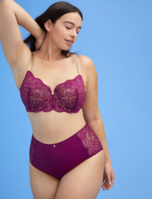 Lace High Brief