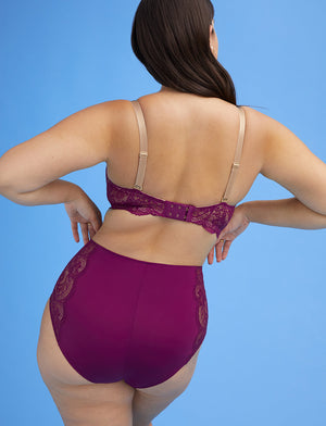 Lace High Brief