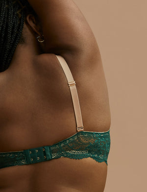 24/7® Lace Balconette Bra, Eucalyptus - Thirdlove - Nylon/Spandex,model9