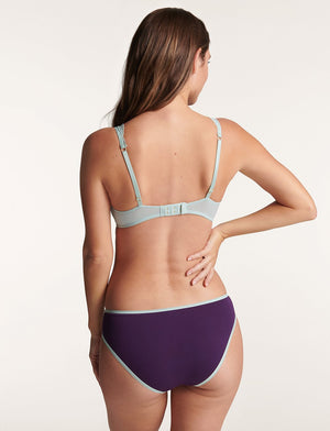Everyday Cotton Bikini - Blackberry - Cotton/Spandex - ThirdLove,modelY