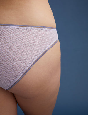 Modern Mesh Bikini - Lavender - Nylon/Spandex - ThirdLove,modelWW