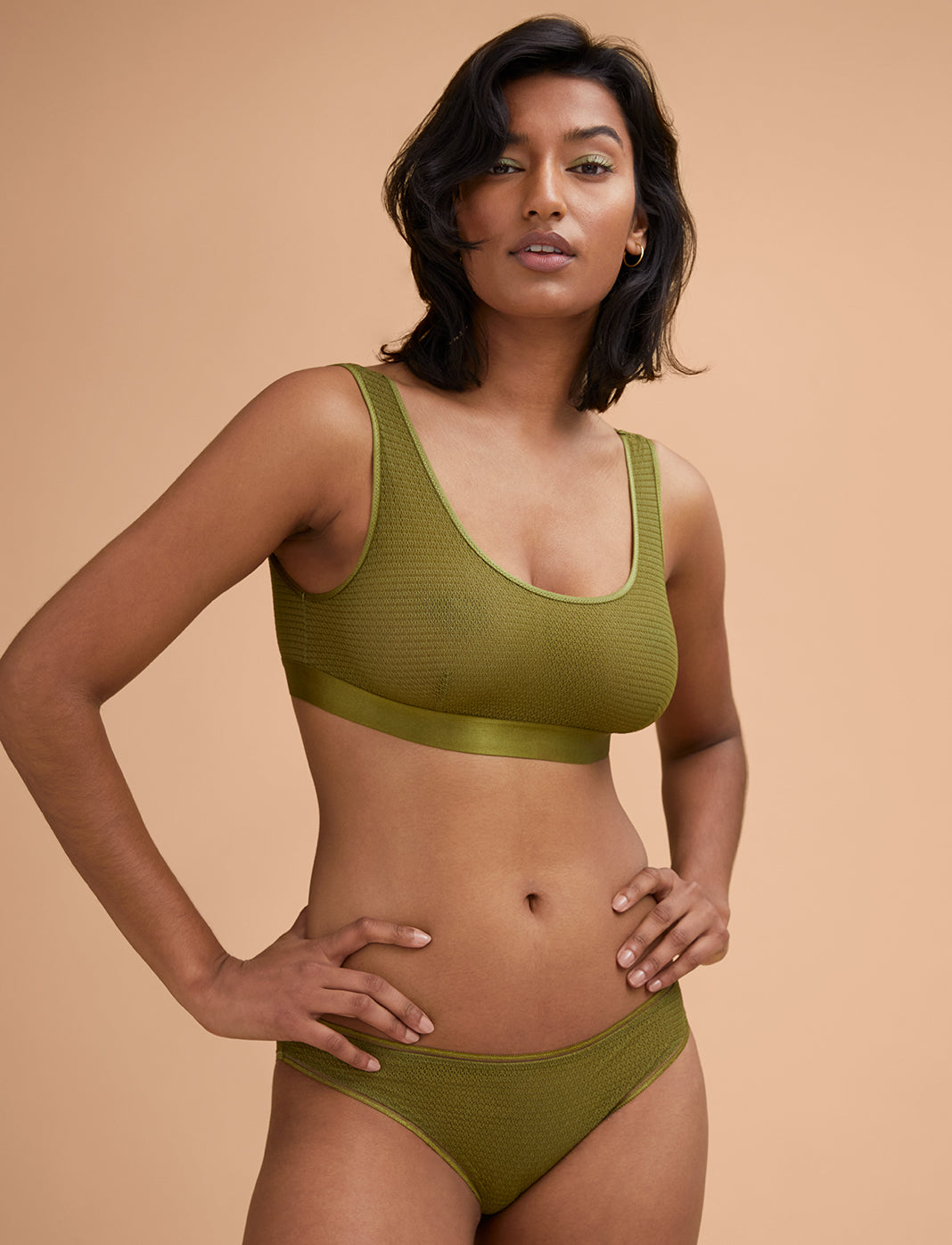 Modern Mesh Scoop Bralette - ThirdLove - Nylon/Spandex