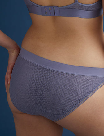 Modern Mesh High Leg Bikini - Seascape - Nylon/Spandex - ThirdLove,modelWW