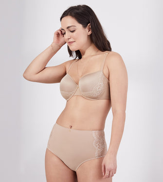 Lace High Brief