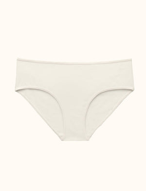 Organic Mid-Rise Bikini - Sea Salt - Organic Cotton/Spandex - ThirdLove,modelGG