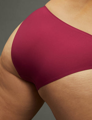 Comfort Stretch Bikini - Raspberry - Nylon/Spandex - ThirdLove,modelFF