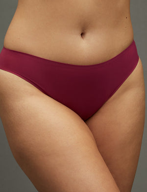 Comfort Stretch Bikini - Raspberry - Nylon/Spandex - ThirdLove,modelFF