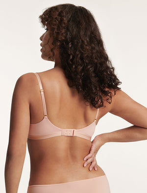 24/7™ Pima Cotton T-Shirt Bra, Ballet - Thirdlove - Cotton,modelI