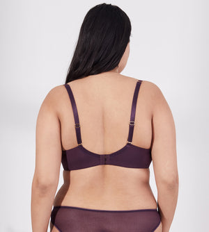 Geo Lace Plunge Bra