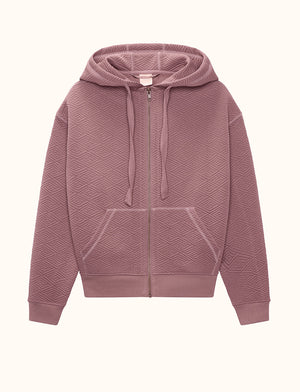 Quilted Sweatshirt - Twilight - Polyester/Spandex -Thirdlove