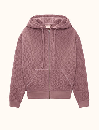 Quilted Sweatshirt - Twilight - Polyester/Spandex -Thirdlove