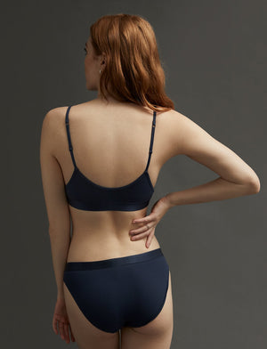 Wonder™ Rib Bikini - Indigo - Viscose/Spandex - ThirdLove,modelD