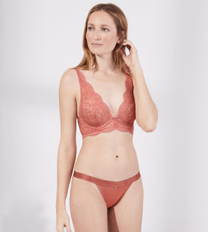 Lace Back Bikini