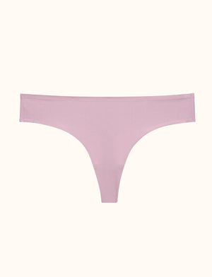 Comfort Stretch Thong - ThirdLove - Mauve, Microfiber