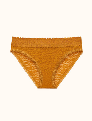Everyday Lace Bikini - Amber - Nylon/Spandex -Thirdlove